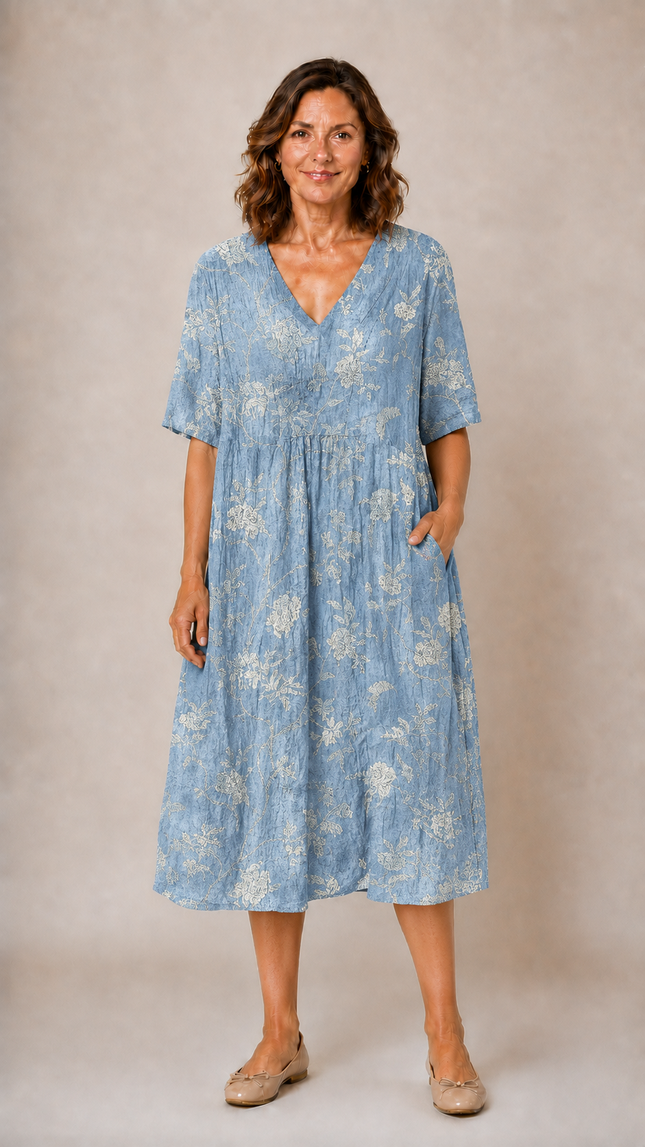 Jacqueline - Cotton Dress Inspired by Artists